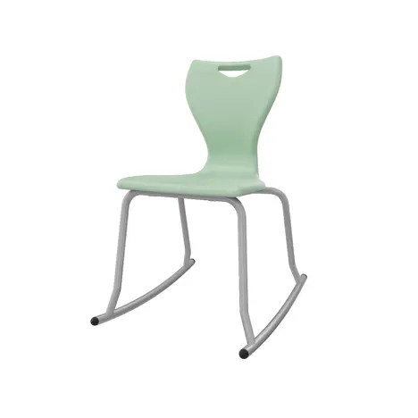 En Rock Educational Chair - Size 5 - Grey Frame - Apple Orchard